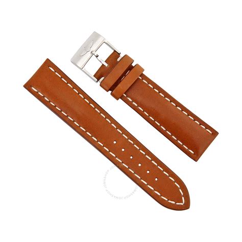 breitling 22mm brown leather strap|genuine breitling watch straps.